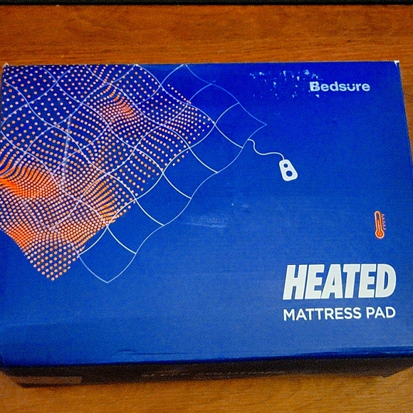 Bedsure Bedding Bedsure Heated Mattress Pad White Queen 6x80 Bed